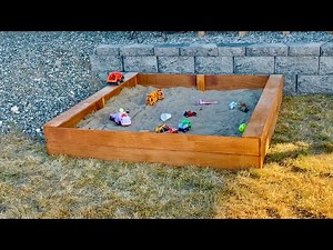 $30 Cedar Fence Picket Sand Box