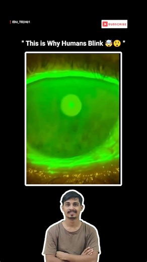 Your eyes start drying out just seconds after you stop blinking.