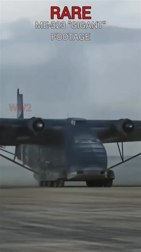 646K views · 17K reactions |  RARE FOOTAGE of an ME-323 Gigant! | World War Aviation | Facebook