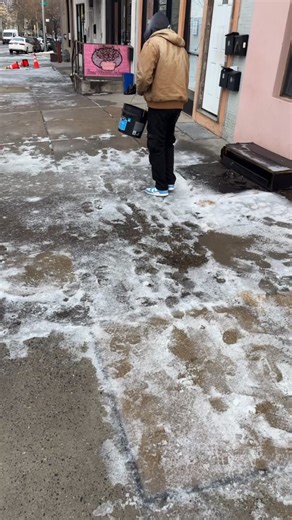 Salting / Snow Removal This Morning In Southwest & West Philadelphia...