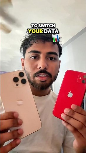 Transfer Data from Old iPhone to New One ☝️ #iphone#ios#new#iphone17promax