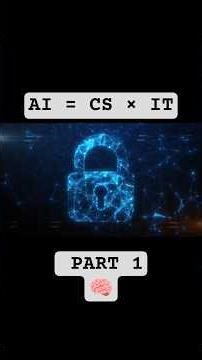 “AI = CS × IT 😳 Is your job next?”