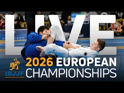 LIVE: 2026 IBJJF European Championships | Black Belt, Day 1