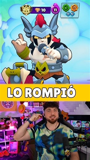 DAMIAN ROMPE BRAWL STARS CON LA SUPER #brawlstars #soba