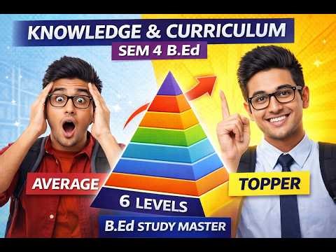 “6 Levels of Learning Every Student Must Know 🔥 | Bloom’s Taxonomy Explained”- Sem 4