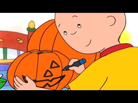 Caillou and the Halloween Pumpkin | Caillou Cartoon