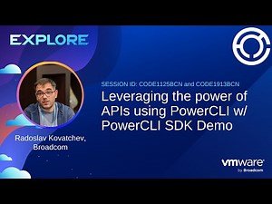 CODE1125BCN CODE1913BCN PowerCLI SDK Demo