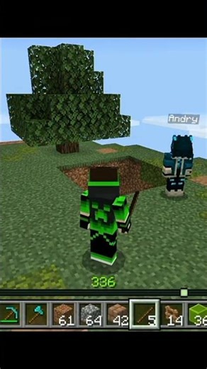 We fought on elemental islands in Minecraft #minecraft #elementals #pvpminecraft