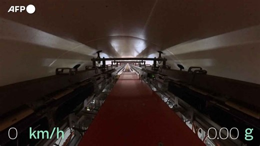 Hyperloop, record europeo di velocita' nei test in Olanda