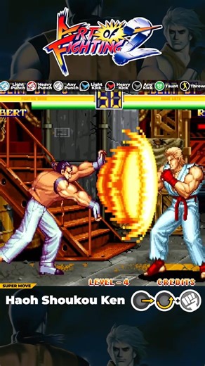 Robert Garcia Super Moves - Art of Fighting 2 (AOF2)