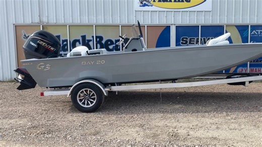 The 2026 G3 Bay 20 is a purpose-built inshore fishing machine combining rugged aluminum construction with a nimble shallow-V hull for confident handling in bays, flats and near-shore waters. Powered by a reliable YAMAHA 115 HP outboard, this new 20-foot Bay 20 delivers the power and efficiency anglers need for quick runs to productive fishing grounds while offering a roomy, angler-focused deck layout for tackle, casting and comfort. Year: 2026 Model: G3 Bay 20 Type: Fishing Boat / Bay Boat Lengt