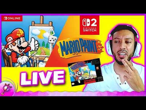 Mario Paint - Nintendo Classics Livestream (Part 5)