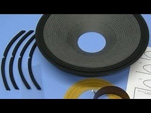 JBL 2226H 15 Professional Series Woofer Re Cone! Part 1 of 3.