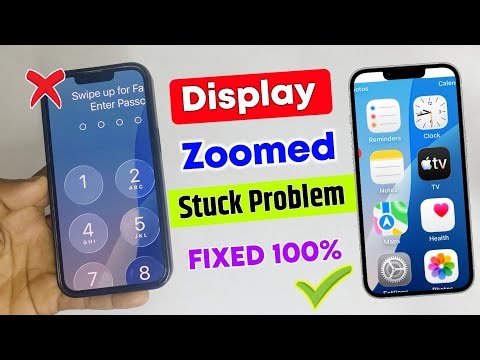 iphone screen zoomed in stuck | iphone zoomed in stuck lock screen | how to fix zoomed iphone screen