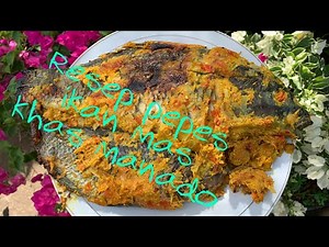 Resep Pepes ikan mas Khas MANADO ikan mas woku daun
