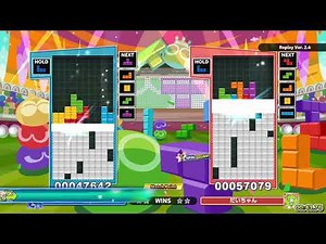 [Puyo Puyo Tetris 2] Puzzle League VS: Doremy vs. だいちゃん (12-12-2020, Switch, EN voices)