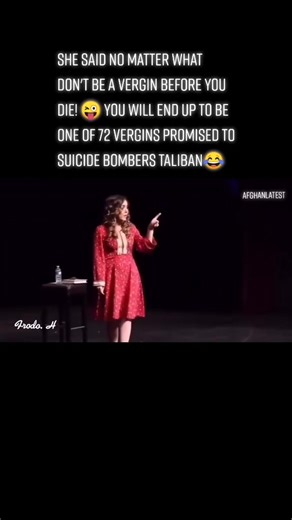 First Afghan Female Stand Up Comedian | Funny Comedy Moments