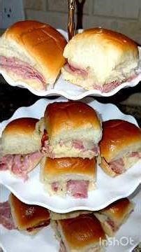 Corned Beef and Swiss cheese sliders