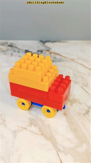 Satisfying Diy Building Blocks Car | ASMR sound#asmr #asmrsounds #shorts #shortvideo #buildingblocks