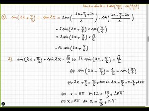 Les formules de transformations [Exercice 13][ 1 bac ]