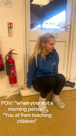 Teaching Children at 9 AM: A Morning Struggle