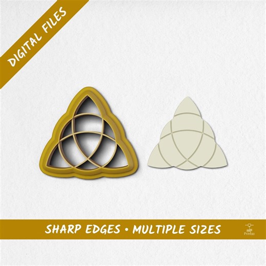 Celtic Knot Polymer Clay Cutter | Digital STL Files | 10 Sizes - Etsy