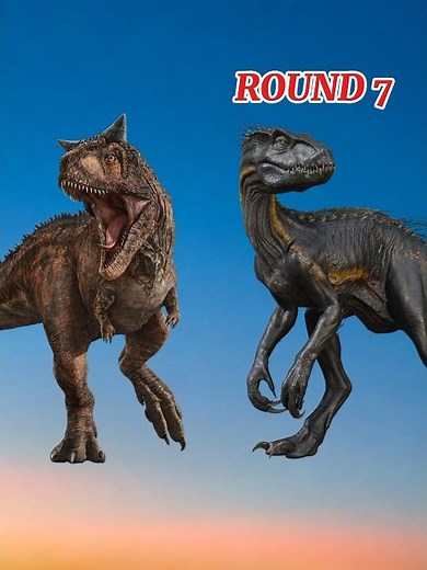 Carnotaurus(JWFK) vs Jurassic World all dinosaurs#JWFK#@PrehistoricFIGHTclub-23
