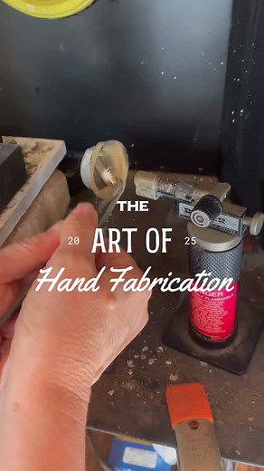 The Art of Hand Fabricated Jewelry - Fire, Files, Hammers, and Saws! 🔥 🔨 🪚 . #jewelry #handmadejewelry #artisanmade #oneofakindjewelry #sterlingsilverjewelry #dlpom #handmadesilverjewelry #silversmith | DLPom LLC
