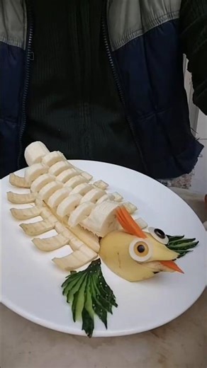 Peel & Reveal Stunning Banana Carvings#Banana Masterpieces Carving Creativity#Knife Skills#