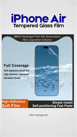 🔥 Ultimate screen protection for your iPhone 17 Air is here