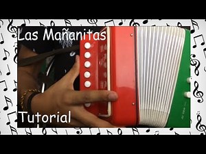 Las Mañanitas (Tigres del Norte) | Tutorial Mini Acordeón