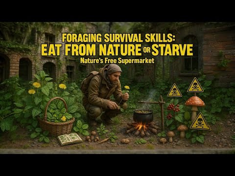 Foraging Survival Skills: Eat From Nature Or Starve In Wasteland