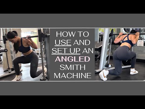 HOW TO USE AND SET UP A SMITH MACHINE **including what direction to face if your machine is angled