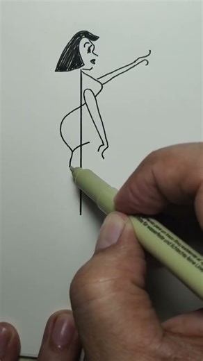 Abstract woman 1 line drawing #artdrawing #easydrawing #cartooning #shorts #likeandsubscribe #yt