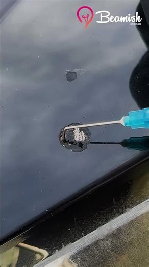 Car paint chip fix hack #easy #carpaint #chip #fix