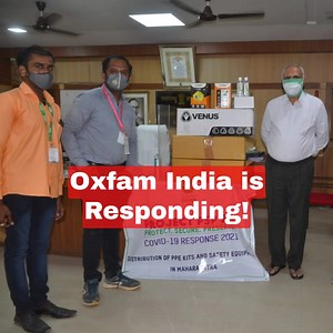 68K views · 516 reactions |  Urgent Appeal You can save a life in just a few clicks. Contribute today to provide beds, oxygen cylinders, PPE kits and other equipment to public hospitals and help save COVID-19 patients. | Oxfam India | Facebook