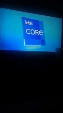 First Time Looking at Intel logo animation 2026