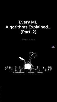 machine learning algorithms explained