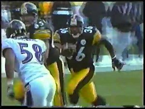 Ray Lewis hit on Jerome Bettis