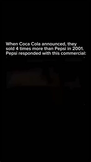 Popcorn Cafe 🍿🎥 | Do you prefer Pepsi or classic Coke?? In 2001, after Coca-Cola announced that their sales were four times higher than Pepsi’s, Pepsi fired... | Instagram