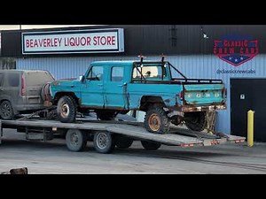 1971 Ford Crew Cab logging rig first look in 30 years