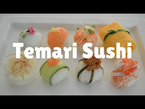 HOW TO MAKE TEMARI SUSHI〜BITE-SIZE SUSHI BALLS〜