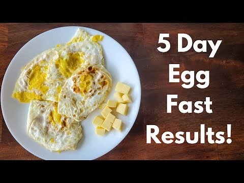 5 Day Egg Fast Results │ My Experience With The Egg Diet │ Keto Weight Loss Results