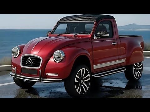 Citroën 2CV Pickup 2026 🇫🇷: The French Legend Returns in Crazy Truck Mode!