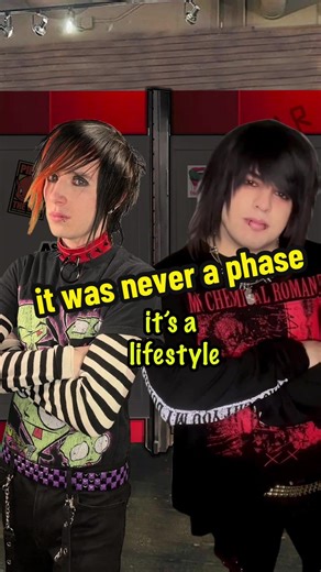 It was never a phase, it’s a lifestyle! Who relates? @nevermind_tyler #EMOArmy #EMO #EMOBoy #Hottopic #emo2000s