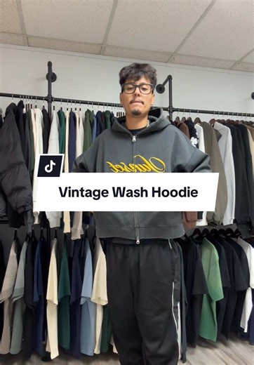 Stylish Vintage Wash Hoodie from H&M