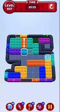 Color Block Jam Level 937 Solution Walkthrough #colorblockjam #gaming #colorblockjamgame #games