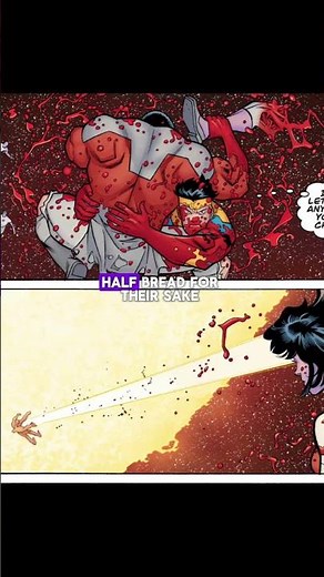 Thragg vs Invincible (final battle)