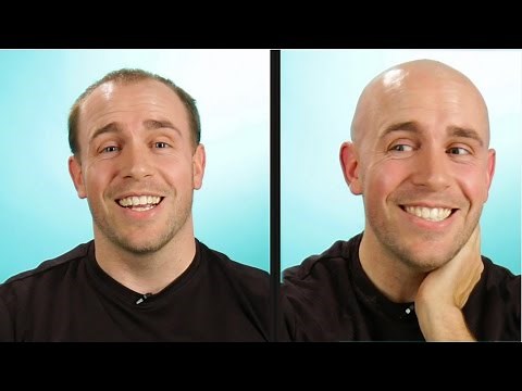 Balding Guys Go Completely Bald