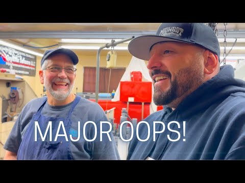 Repairing the Main Caps on Chief n Jackie's 400 Small Block Chevy! RaceCar Machining with Gerald